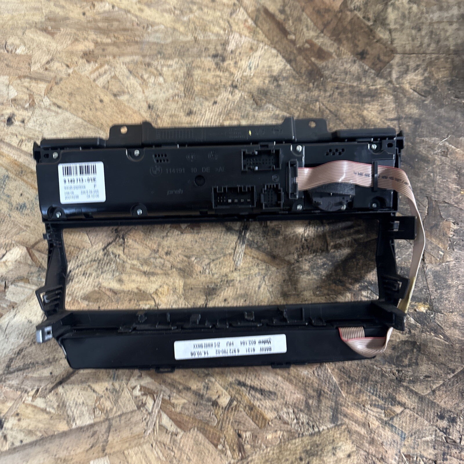 2007-2014 BMW X5 X6 E70 E71 E72 AC Climate Control Module AC DTC Switch 9140713