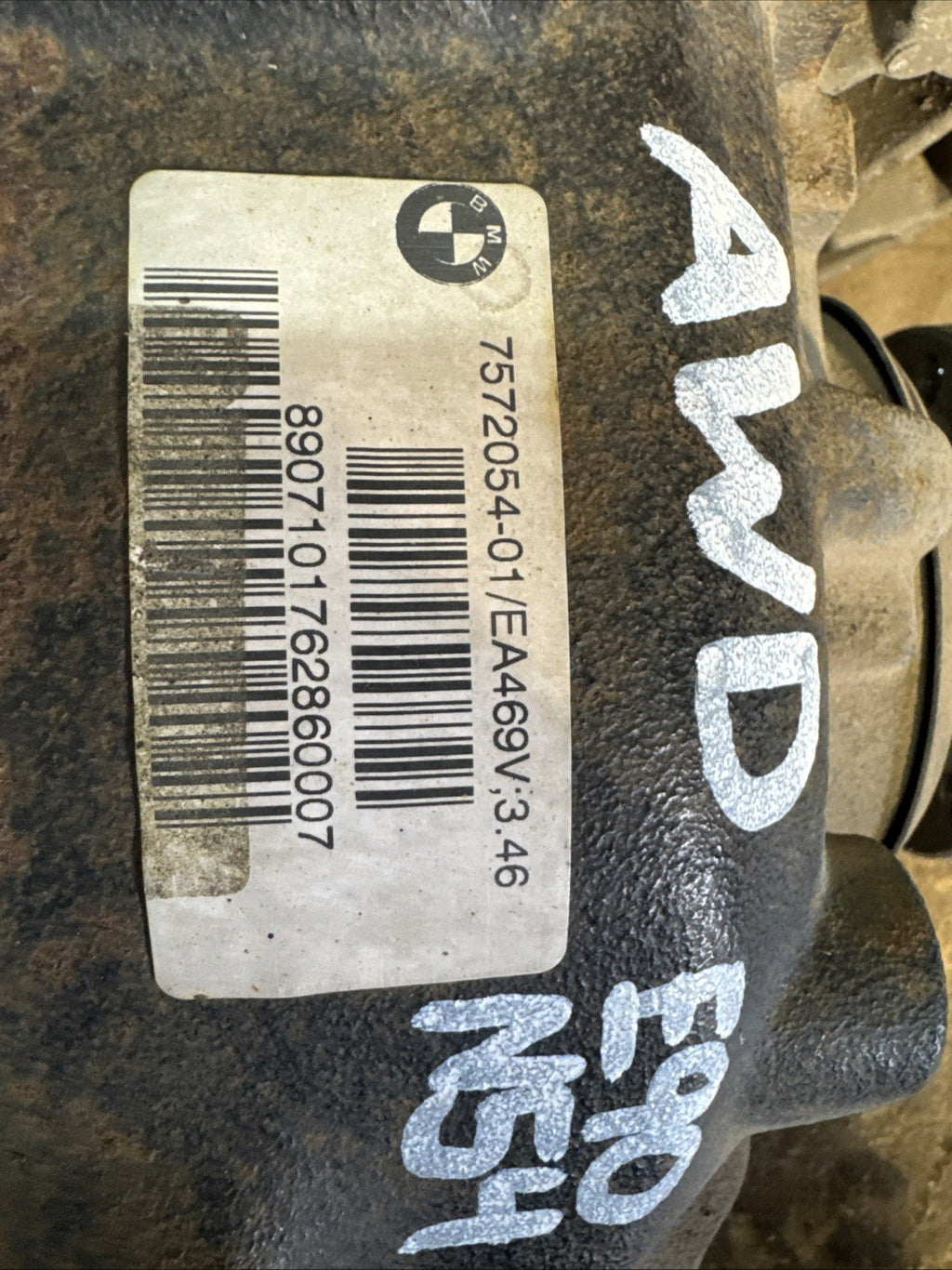 BMW REAR DIFFERENTIAL E90 SERIES 335Xi AUTOMATIC FINAL DRIVE 3.46 7572054