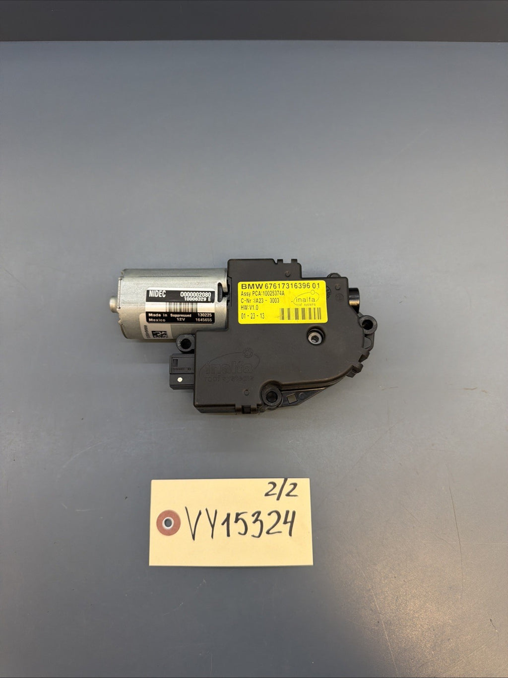 2011-2018 BMW X1 X3 X4 X5 Panoramic Sunroof Drive Motor 7316396 OEM