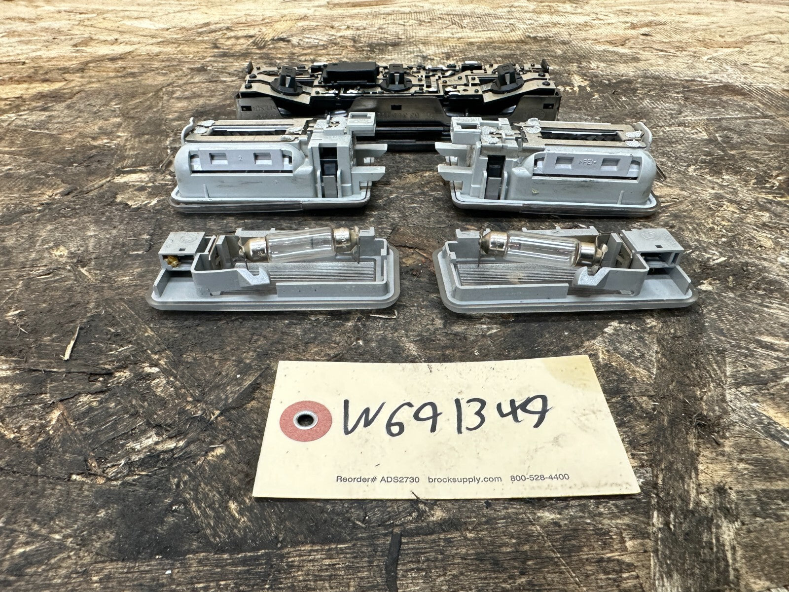 BMW 98-10 E83 E53 E83 X3 X5 INTERIOR READING LIGHT SET 6962046+36+140929+30