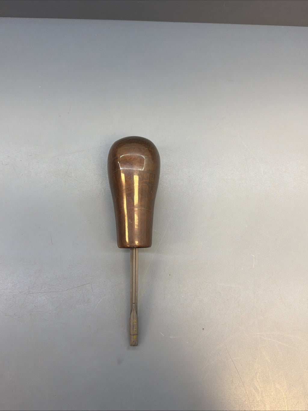 97-06 BMW E39 E46 E53 Automatic Gear Selector Shifter Knob Wood Leather 1423500