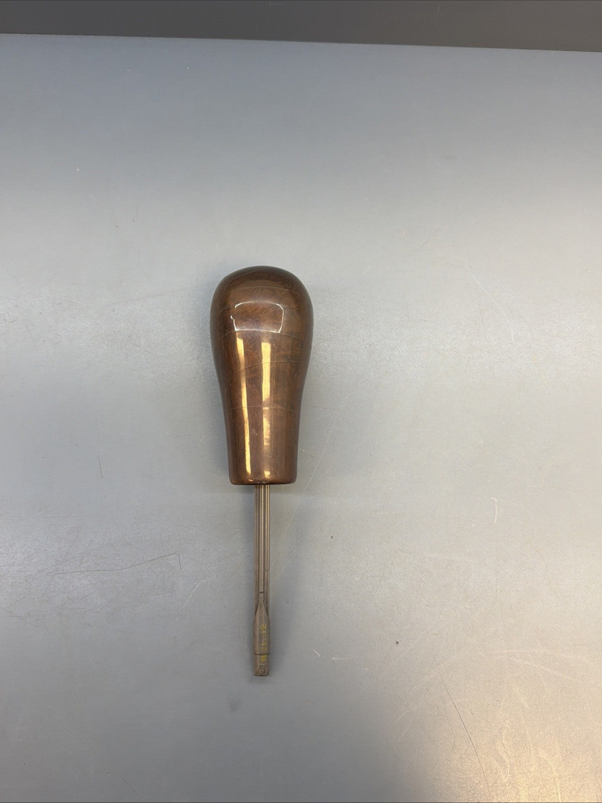 97-06 BMW E39 E46 E53 Automatic Gear Selector Shifter Knob Wood Leather 1423500