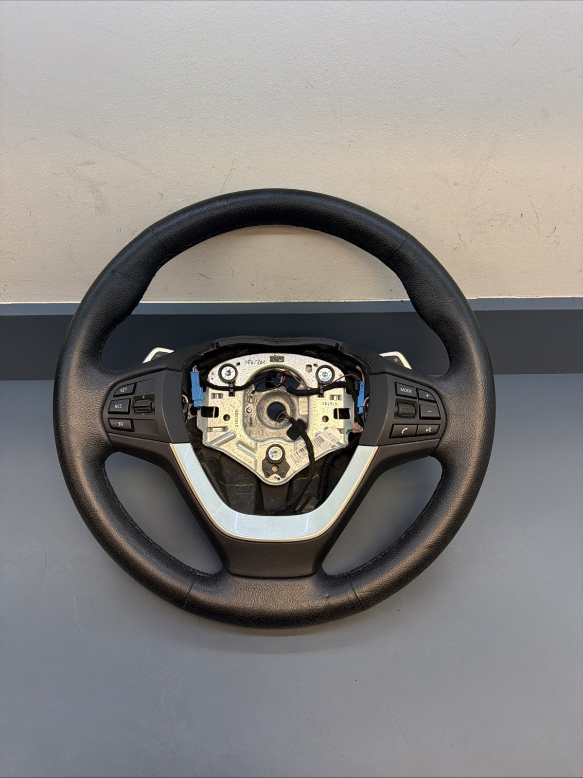 BMW 2011-2017 F25 X3 BLACK LETHER STEERING WHEEL HEATED SPORT OEM 2406058