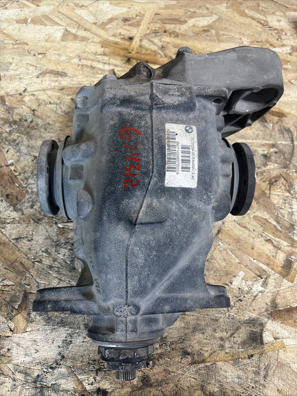 BMW E90 335 REAR DIFFERENTIAL E90 E92 E93 3 SERIES  3.46 FINAL DRIVE