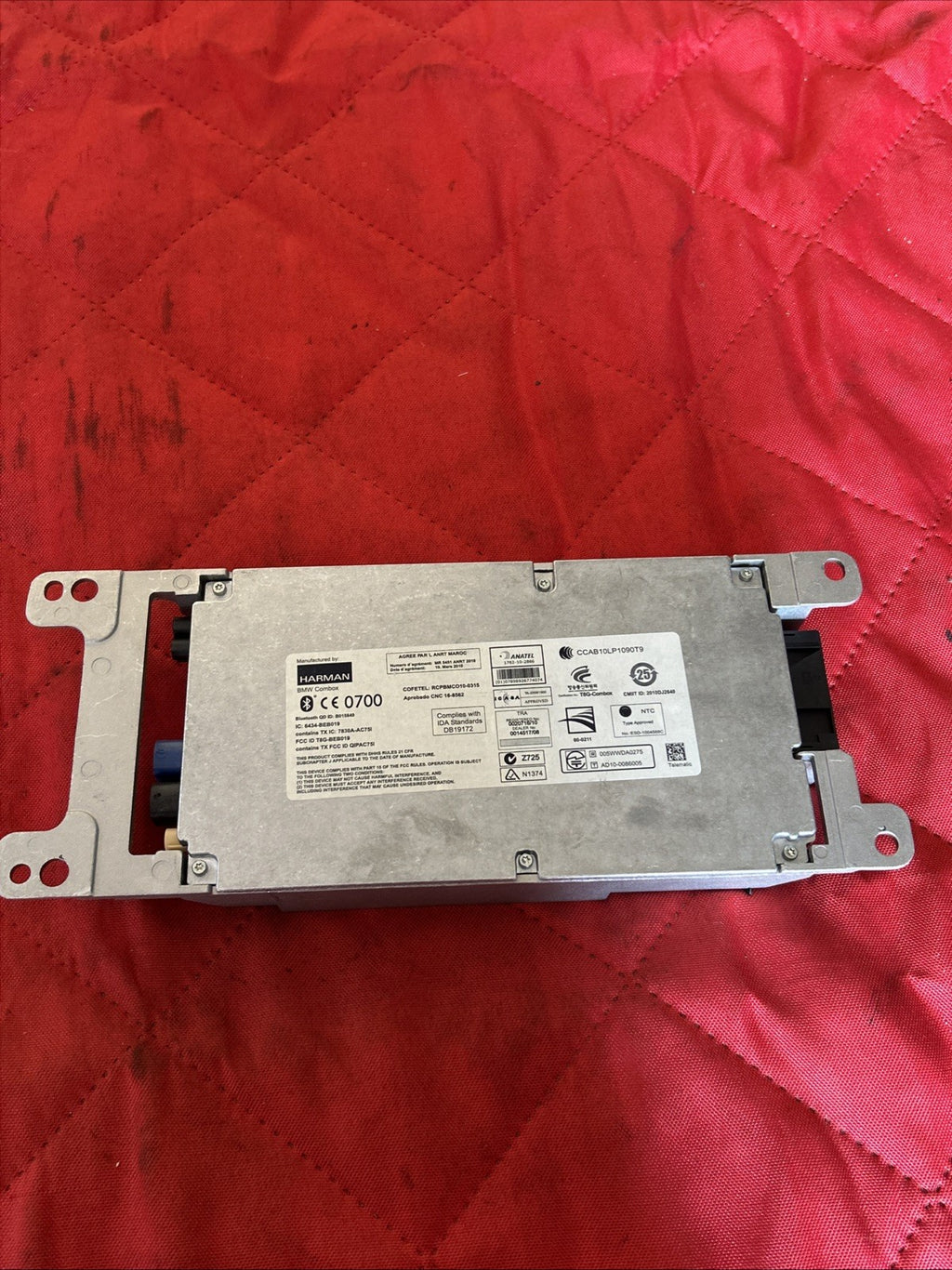BMW 2007-2014 E70 X5 HARMAN BECKER TELEMATICS CONTROL MODULE OEM 9257163