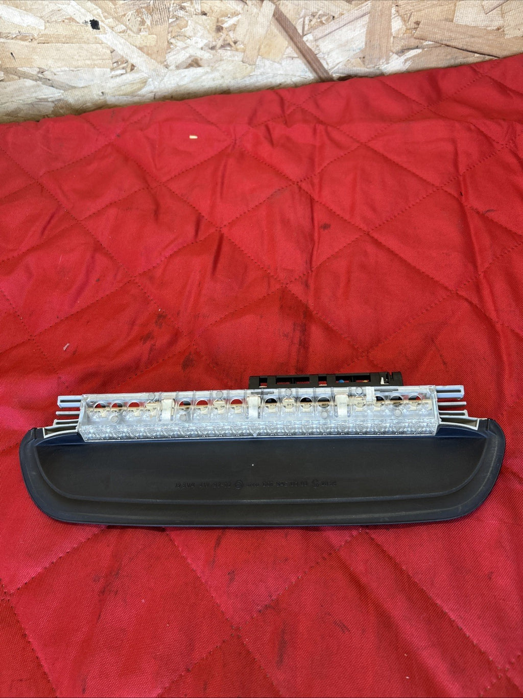 BMW OEM E46 REAR LED THIRD RED BRAKE STOP LIGHT LAMP LENS 8386963 GREY