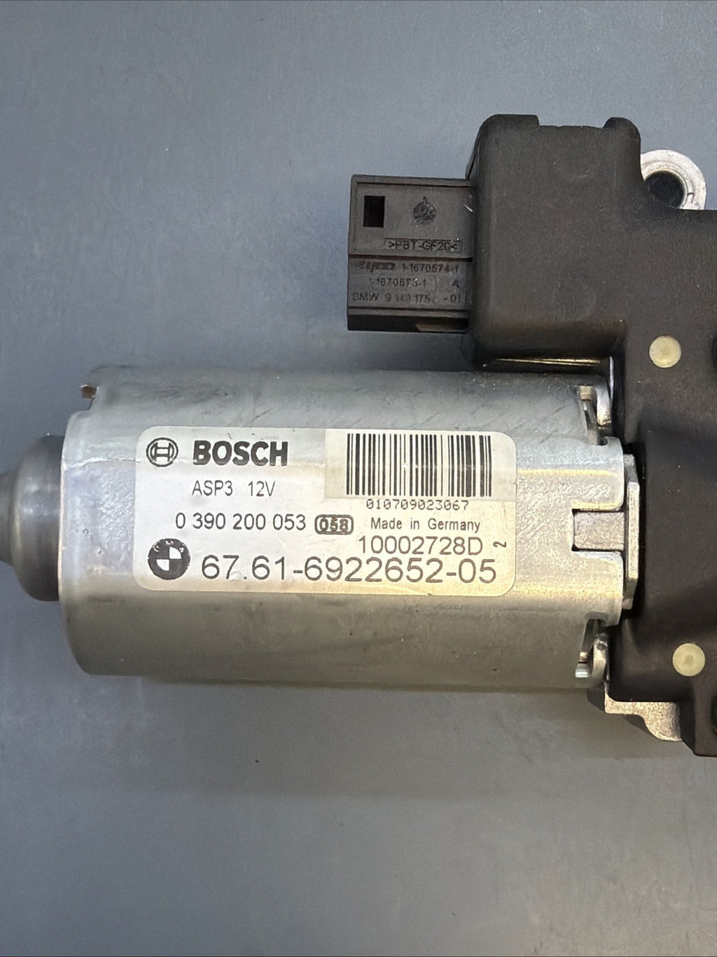 2007 - 2010 BMW E83 X3 Sunroof Roof Motor Unit 6922652 OEM