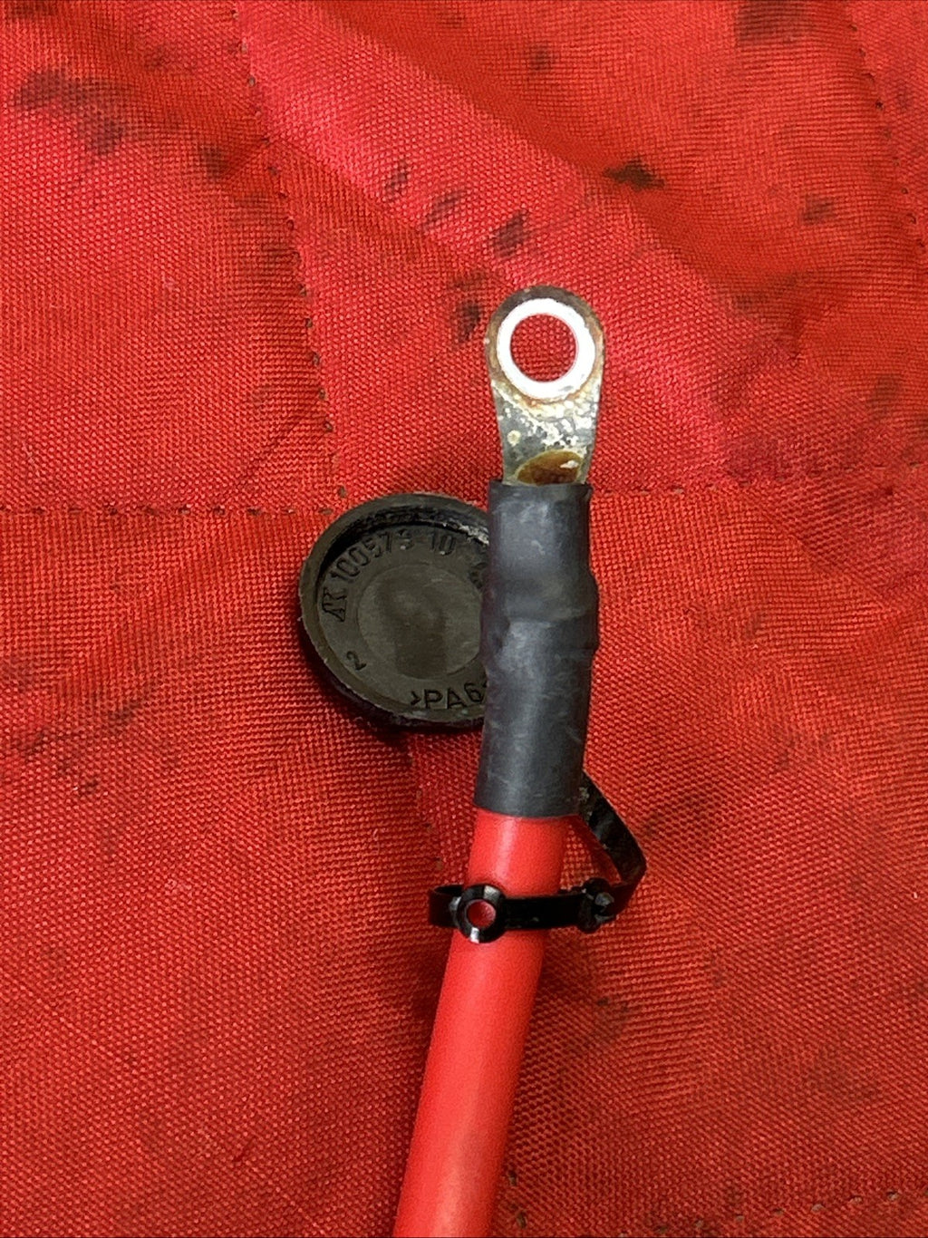 06-13 BMW E82 E90 E92 Battery Plus Pole Terminal Positive Cable 6988974 Oem