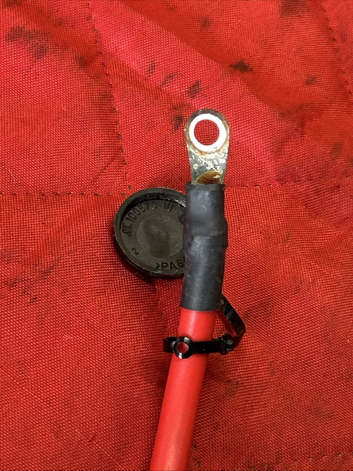 06-13 BMW E82 E90 E92 Battery Plus Pole Terminal Positive Cable 6988974 Oem