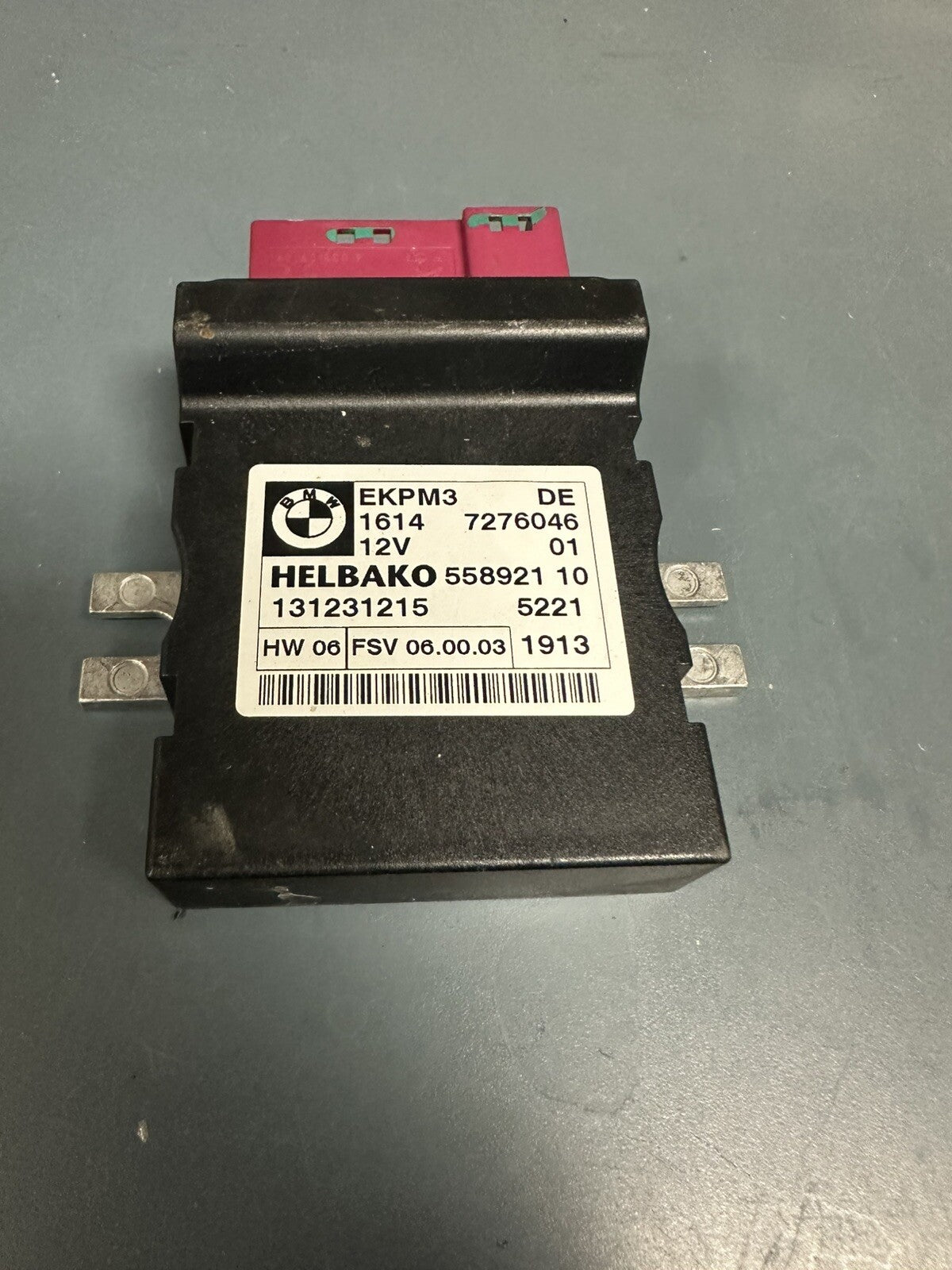 BMW 1 3 5 X5 E60 E70 E81 E82 E87 E90 Fuel Pump Control Unit Module EKPM3 7276046