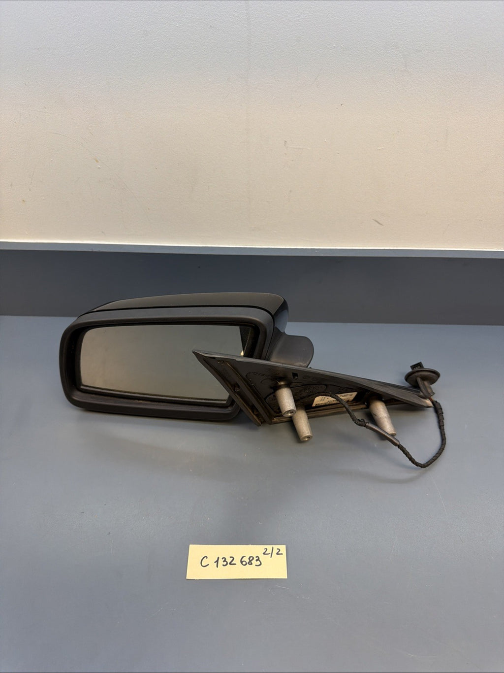 BMW 2006-2010 E60/E61 LCI LEFT DRIVER SIDE MIRROR BLACK OEM 7043437/7038344