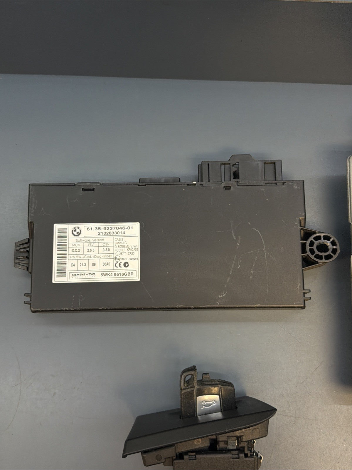 BMW 328I 128I E90 E92 E93 E82 N52 ENGINE ECU SET DME MSV80 CAS3 KEY SET 7614359