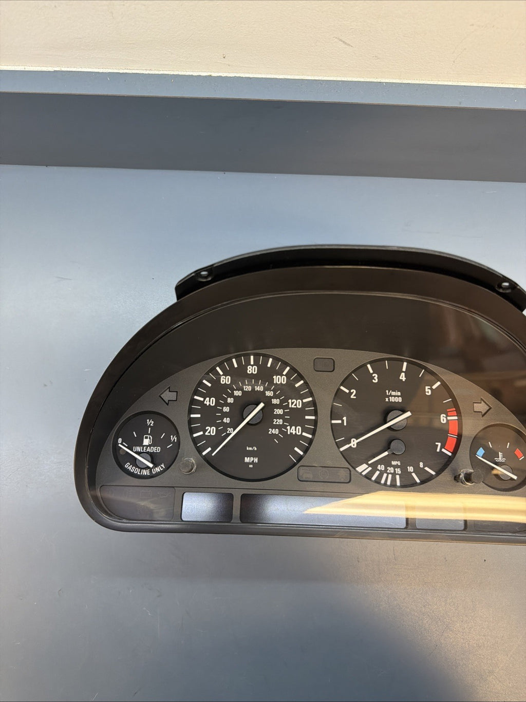 BMW E38 750iL 740iL Speedometer Instrument Cluster 9155796 159K OEM