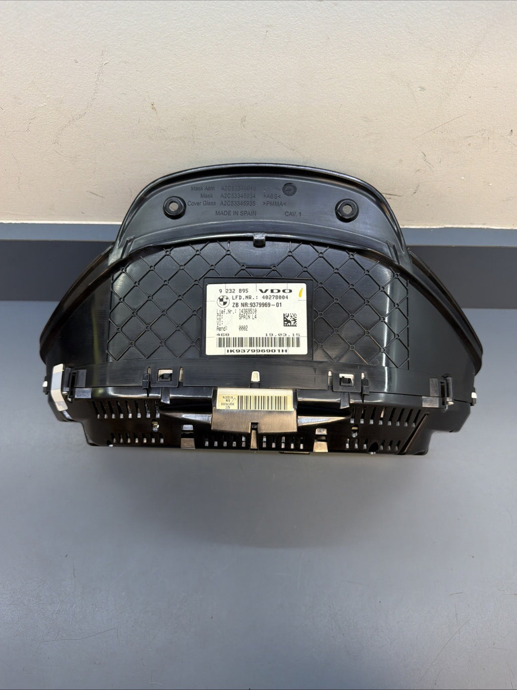 12-20 BMW F30 F32 F34 F36 INSTRUMENT CLUSTER SPEEDOMETER OEM 9379969 110K MILES