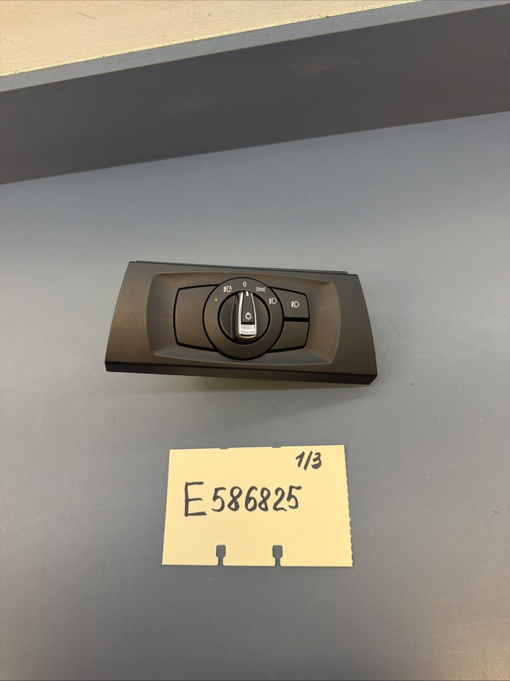 06-12 BMW E90 E92 E93 328i 335i HEADLIGHT CONTROL SWITCH UNIT BLACK 9169410 OEM