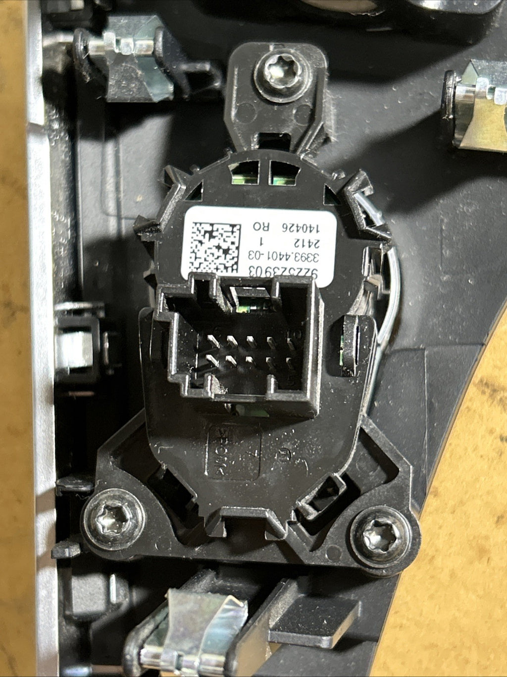 2011-2017 BMW X3 F25 Center Dash Air Vent Engine Start Stop Button OEM 9184742