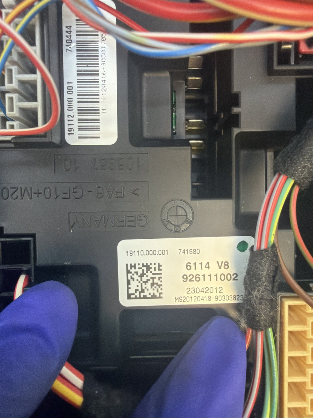 12-18 BMW F30 320i 328i 335i M3 Rear Trunk Power Distribution Fuse Relay 9261110