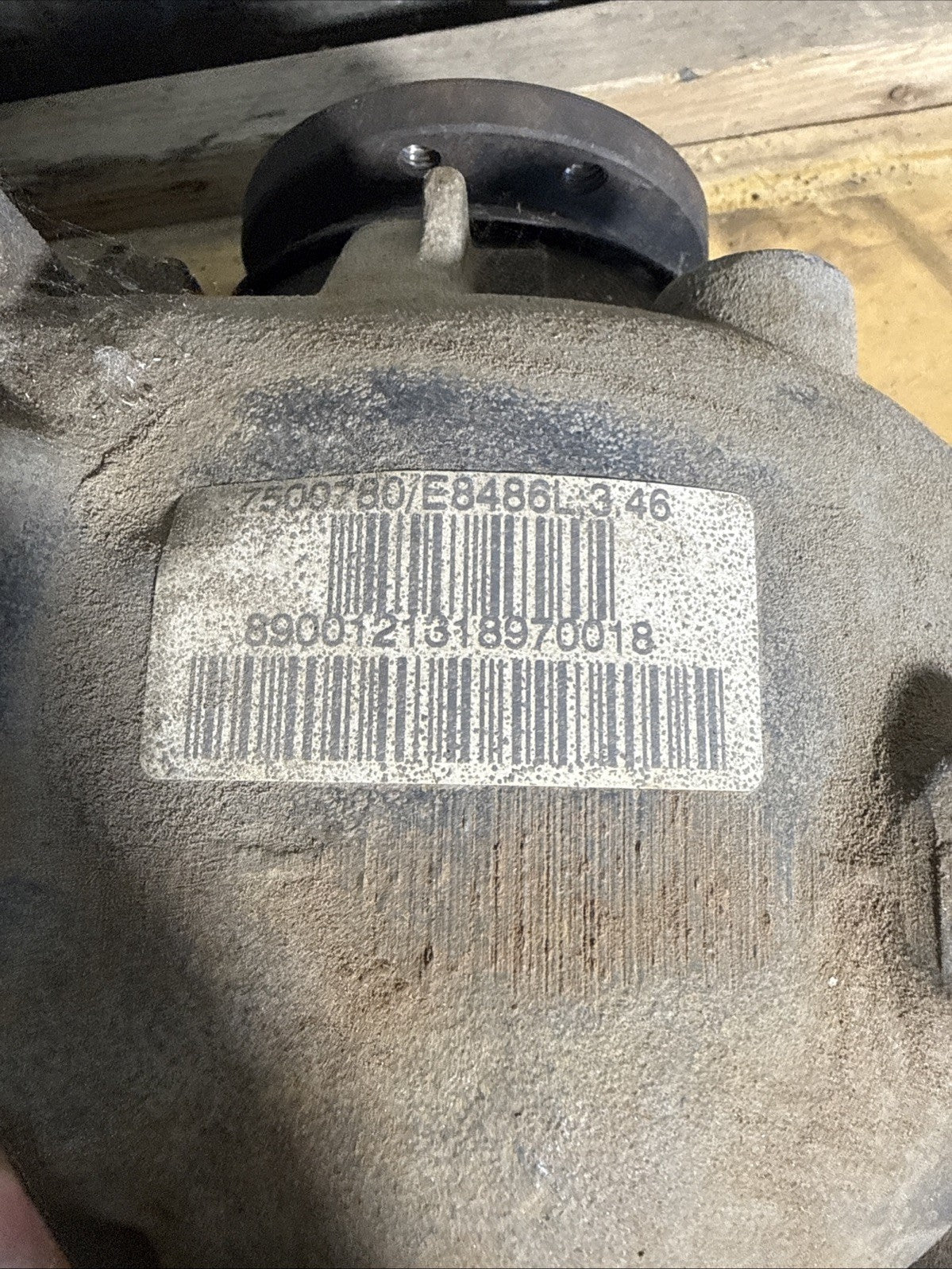 BMW REAR DIFFERENTIAL E46 3 SERIES  FINAL DRIVE 3.46 7500780 