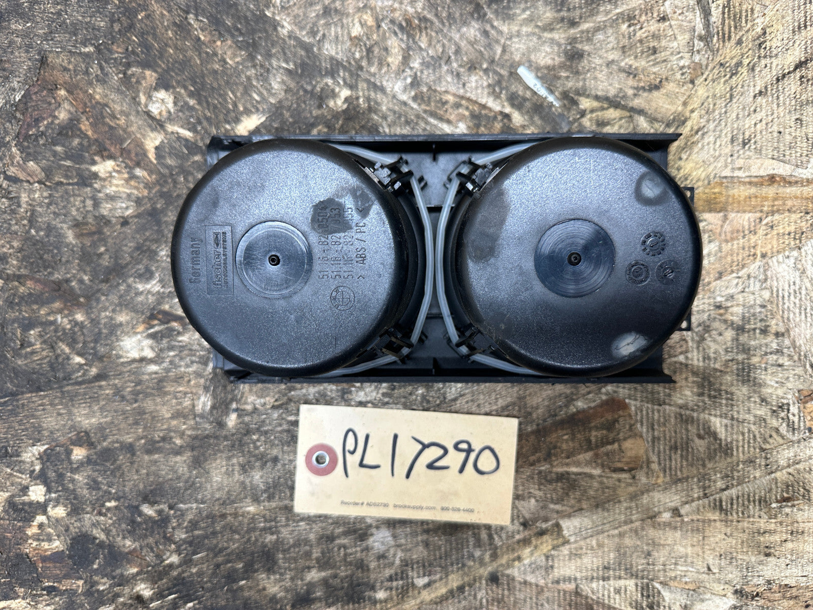 BMW 97-06 E46 3 SERIES CENTER BLACK CUP HOLDER TRIM PIECE OEM 8248504