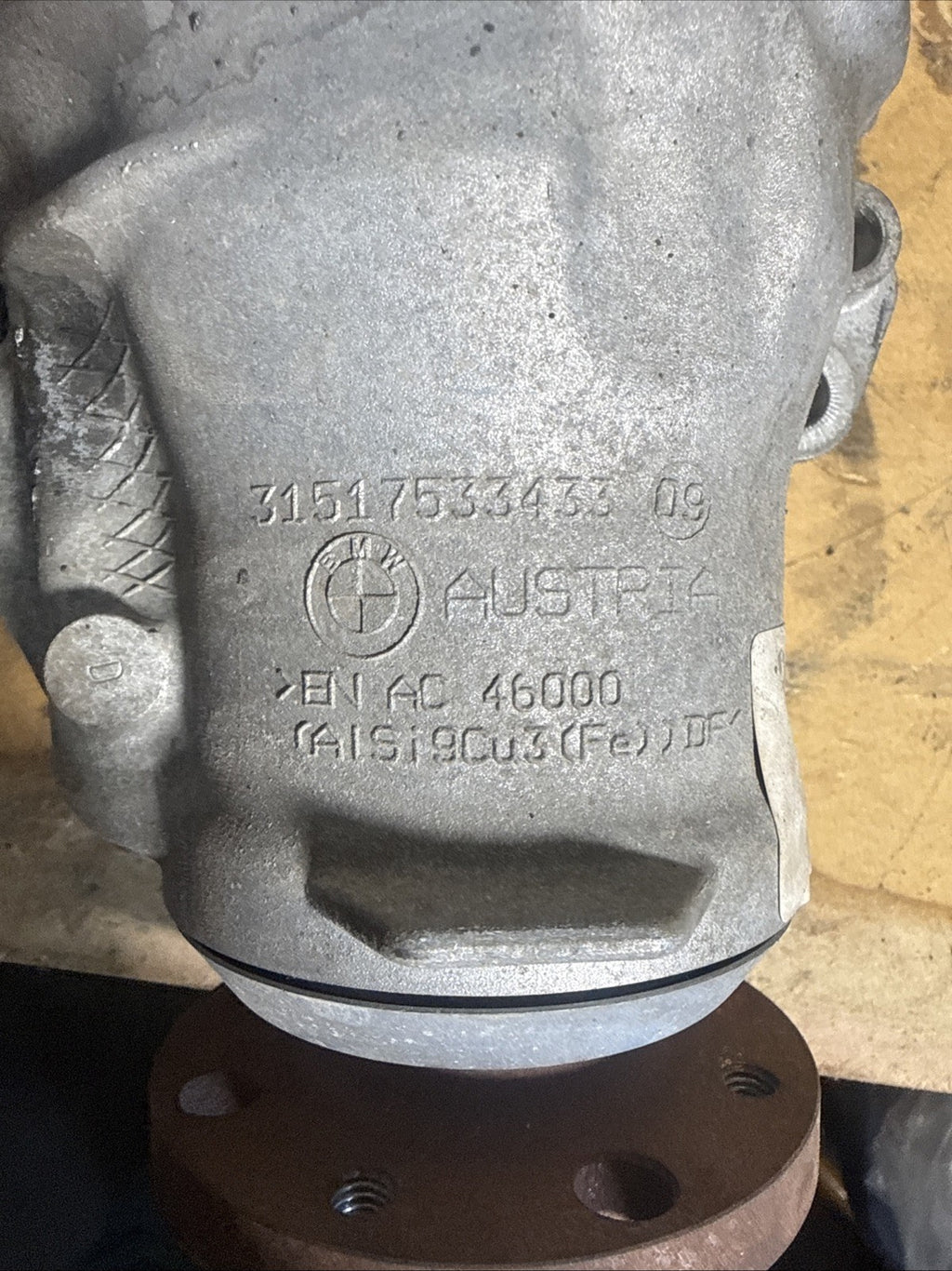 Front Differential Carrier Final 3.08 Drive AWD Diff OEM BMW 335XI E90 7575784