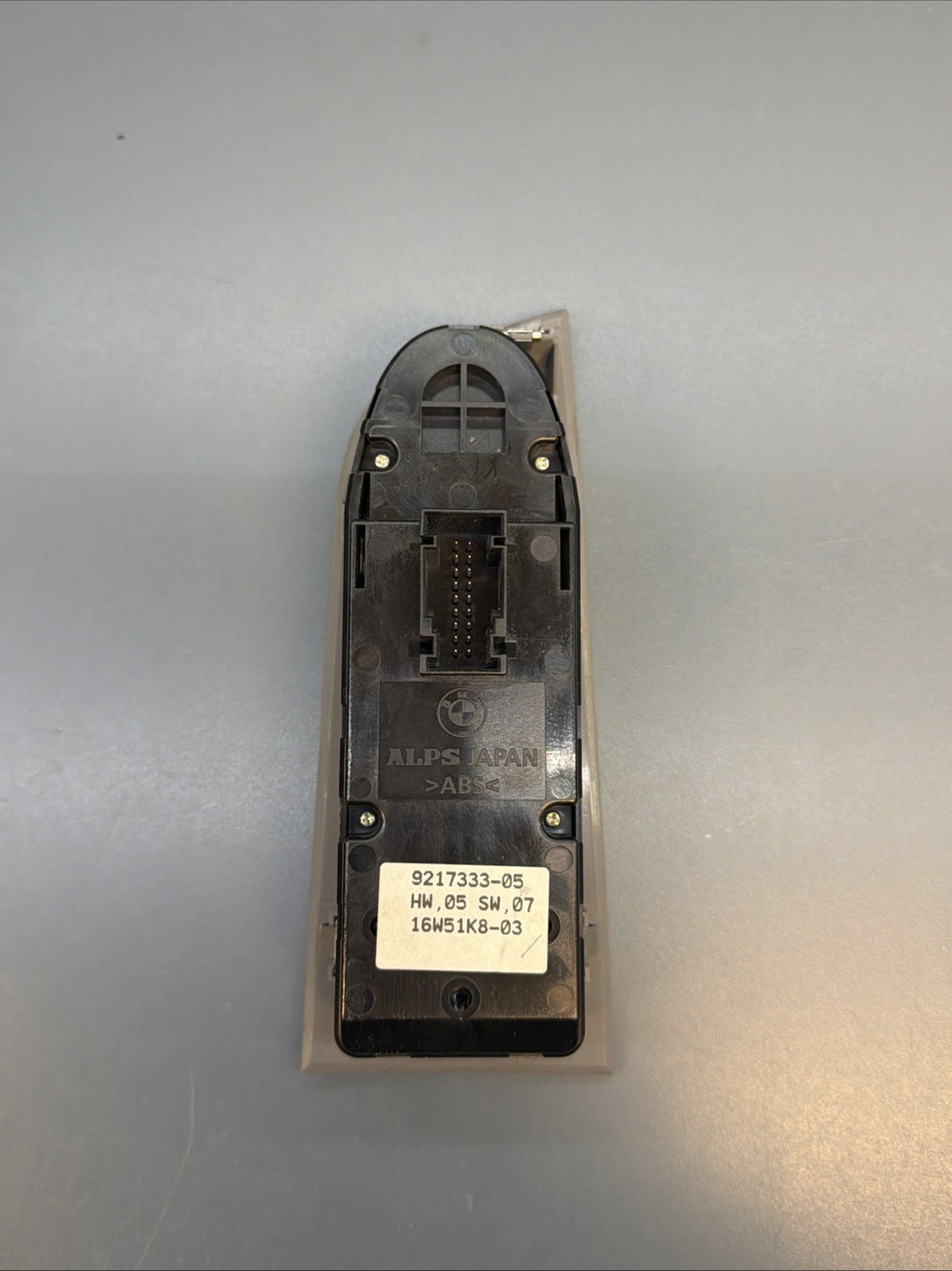07-11 BMW 335xi 335i 328i 328xi E90 Sedan Driver Door Window Switch Gray 9217333