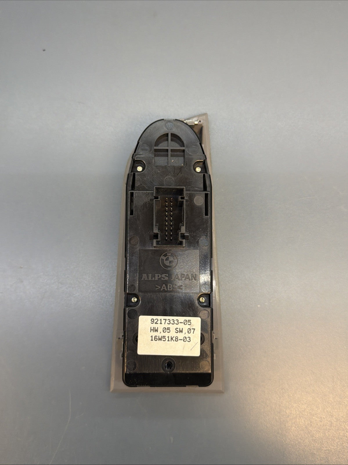 07-11 BMW 335xi 335i 328i 328xi E90 Sedan Driver Door Window Switch Gray 9217333