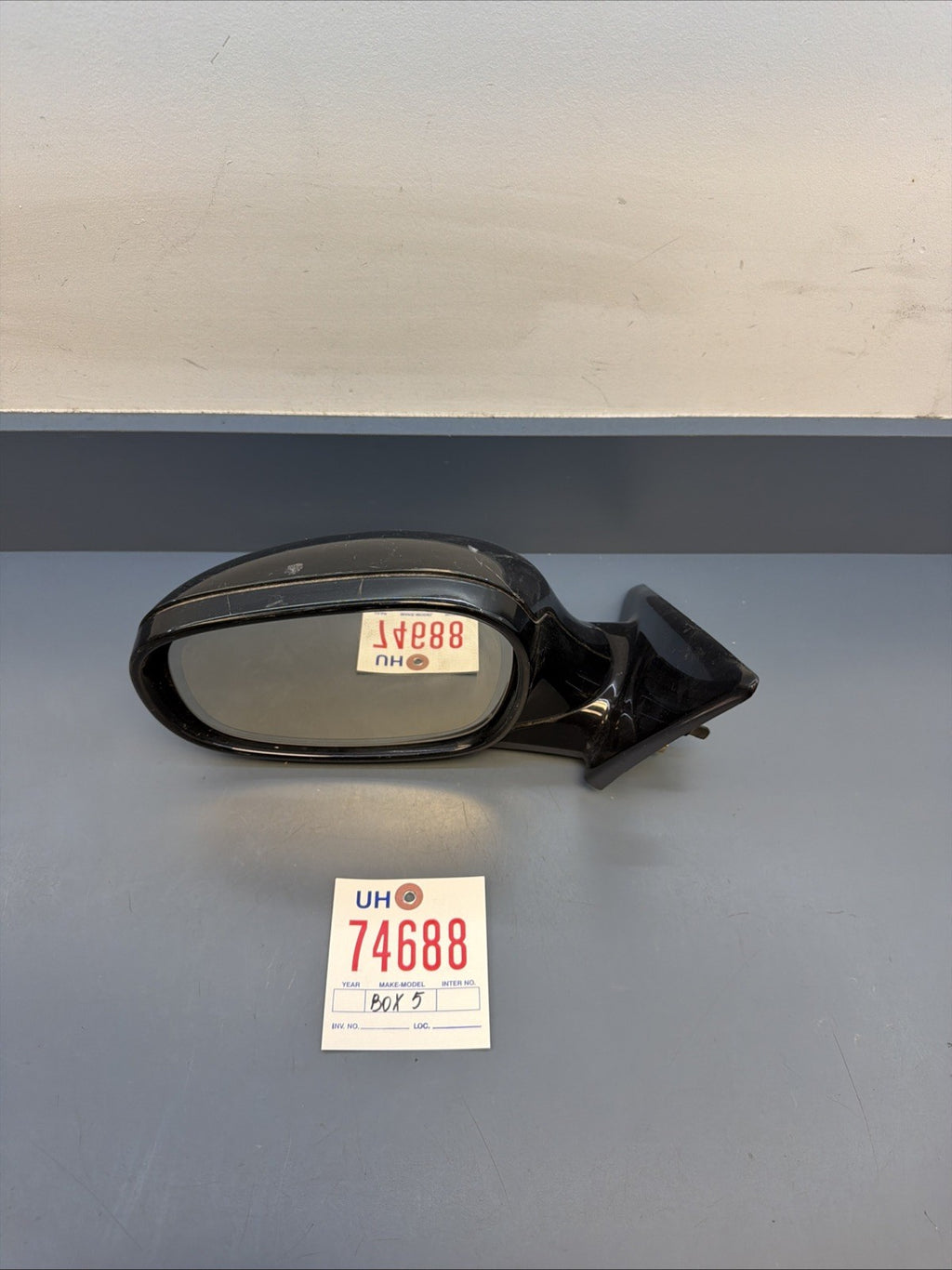 09-11 OEM BMW E90 E91 Sedan LCI Driver Side Mirror Assembly Heated 7182695 BLACK