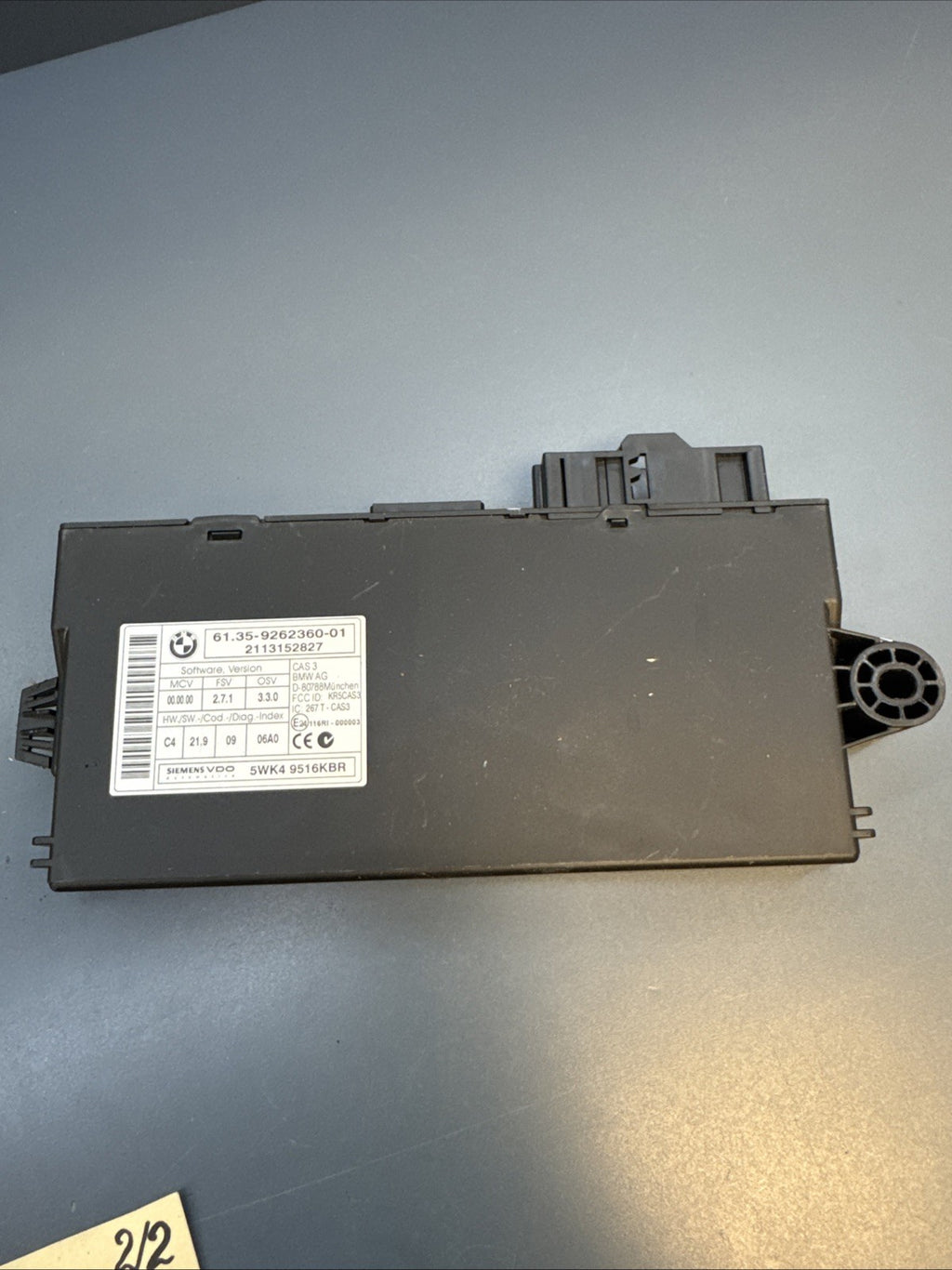 07-13 BMW 128I 328I 328XI E90 E92 N51 MSV80.1 SET DME ECM CAS 3 KEY SET 7629046