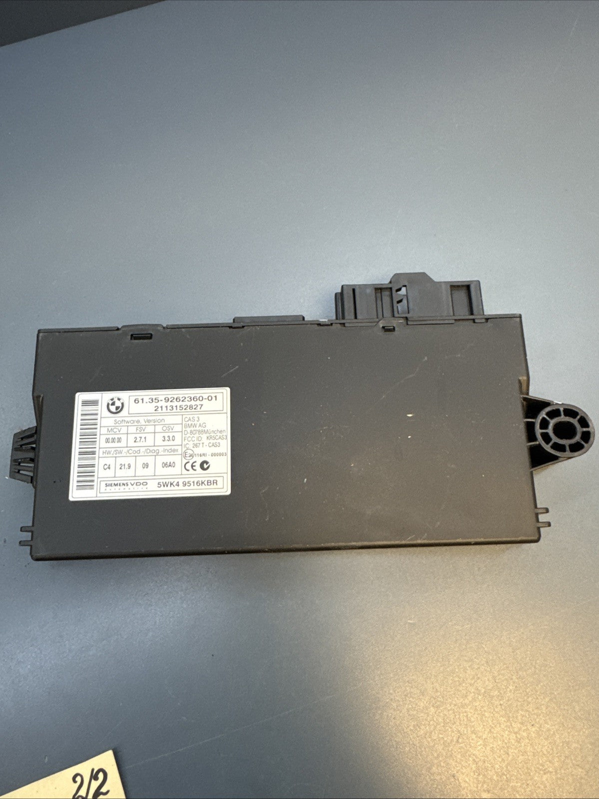 07-13 BMW 128I 328I 328XI E90 E92 N51 MSV80.1 SET DME ECM CAS 3 KEY SET 7629046