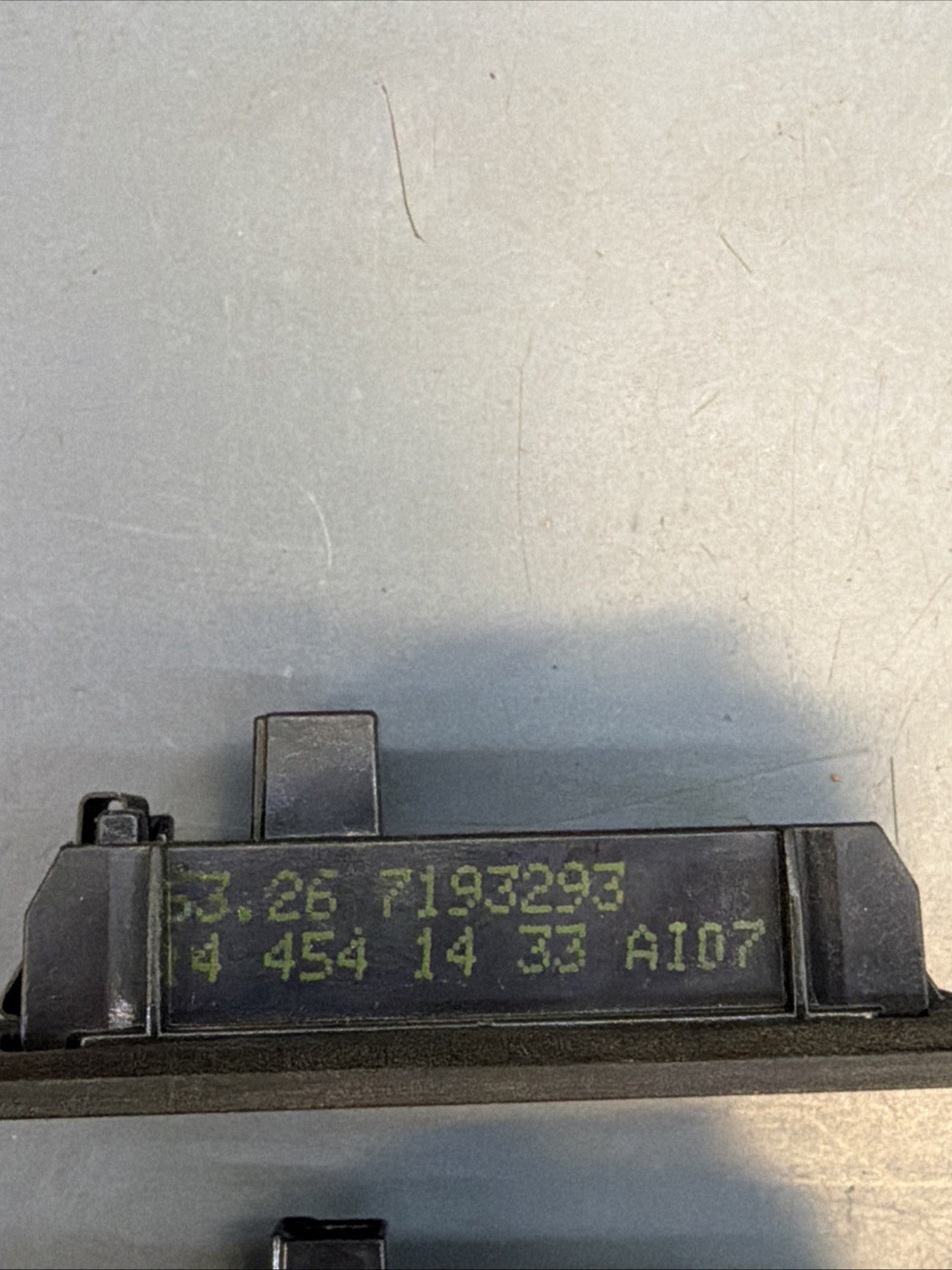 12-16 BMW F30 328i Rear Tailgate Trunk License Plate Light Lamp 7193293 Oem
