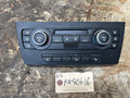 BMW 2006-2012 E90 HVAC HEATER AC CLIMATE CONTROL SWITCH PANEL BLACK OEM 9199260