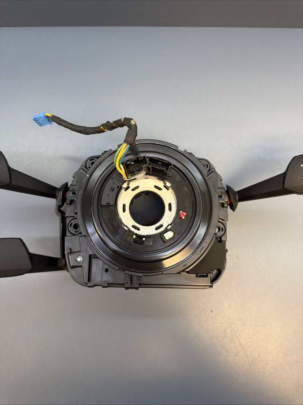 BMW 06-12 E90 STEERING COLUMN SWITCH MODULE HEATED W/ CLOCK SPRING OEM 9169755