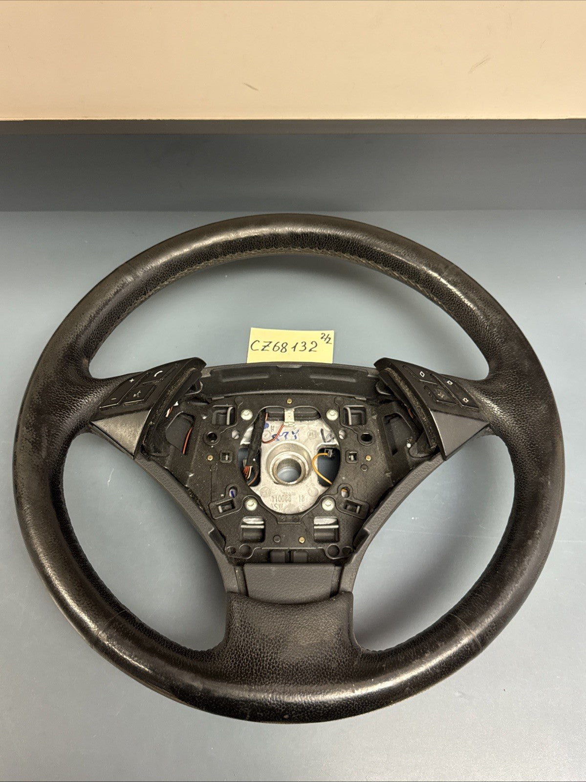 04-10 BMW E60 E61 528i 535i 545i 550i 3 SPOKE STEERING WHEEL OEM (For: BMW)