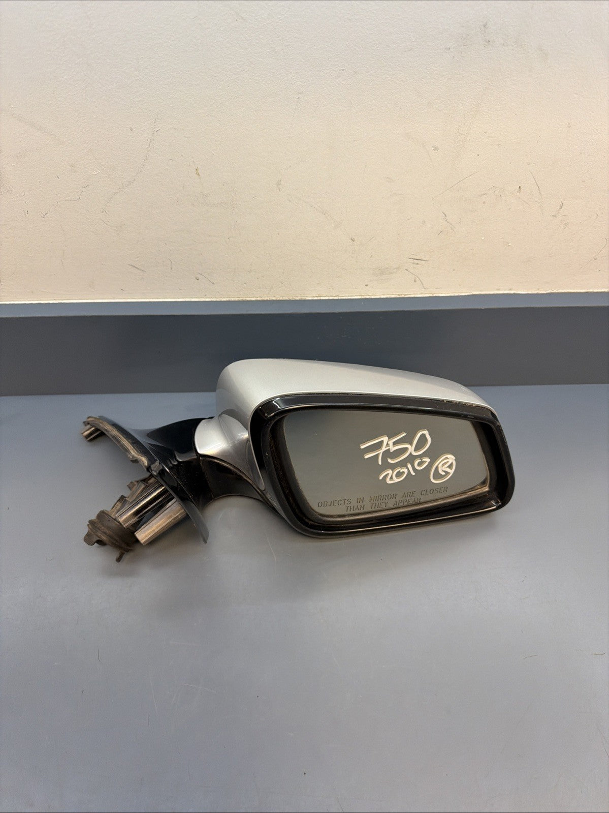 BMW 750 MIRROR RIGHT PASSENGER 2009 2010 2011 2012 7176446 F01 740 OEM