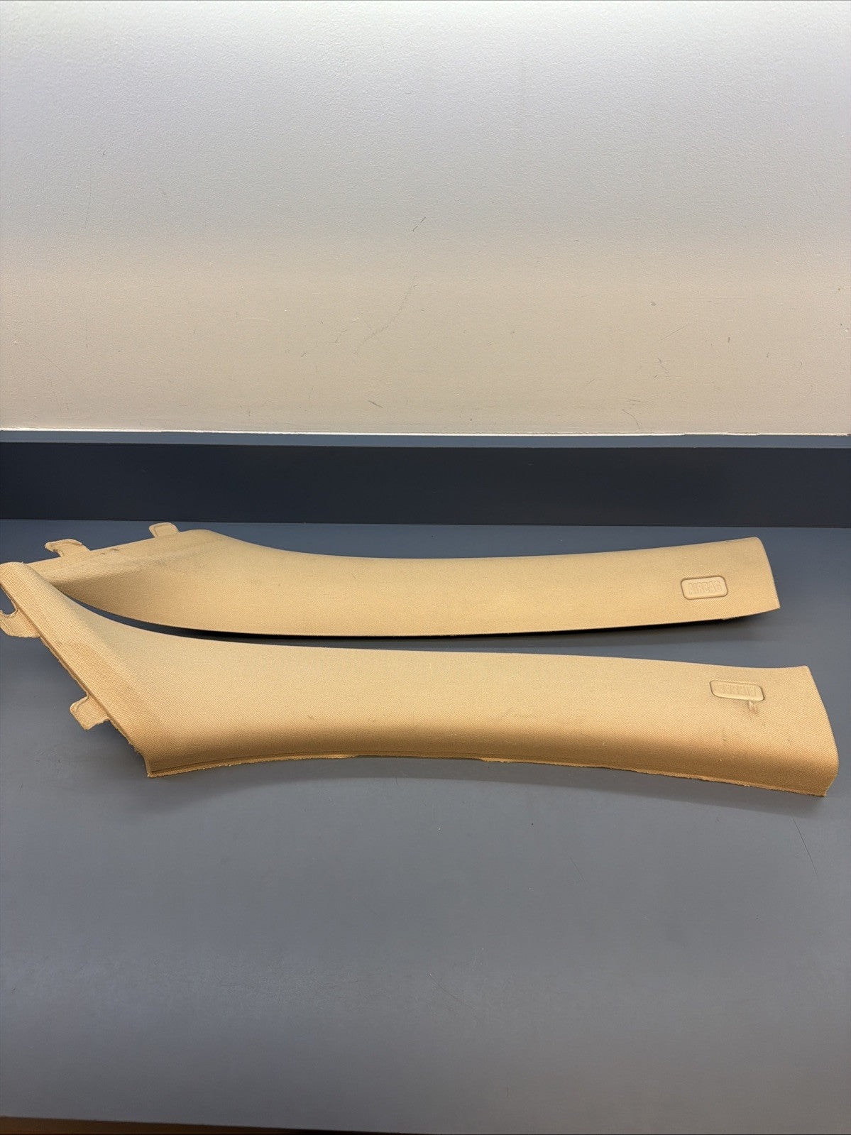 BMW E90 335xi Series 4dr Front Left & Right A Pillar Cloth Trim 7058332 7058331
