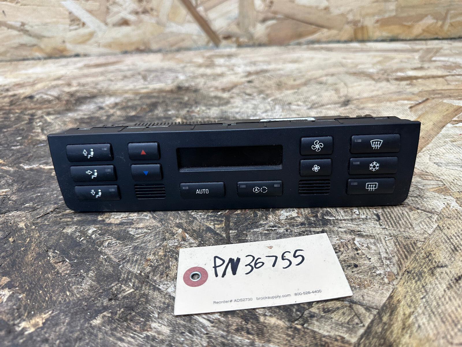 BMW 99-05 E46 3 SERIES CLIMATE CONTROL HEATER/AC PANEL AUTOMATIC OEM 6941732