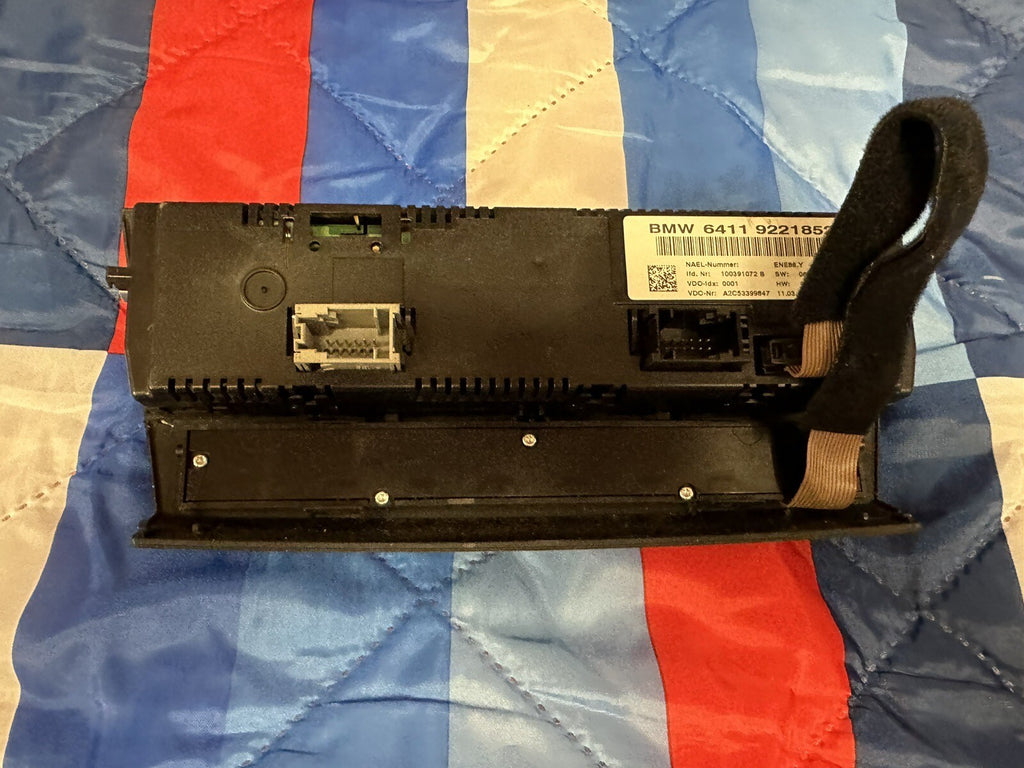 10-12 BMW 328i A/C HEATER TEMPERATURE CLIMATE CONTROL UNIT OEM 6411 9221852