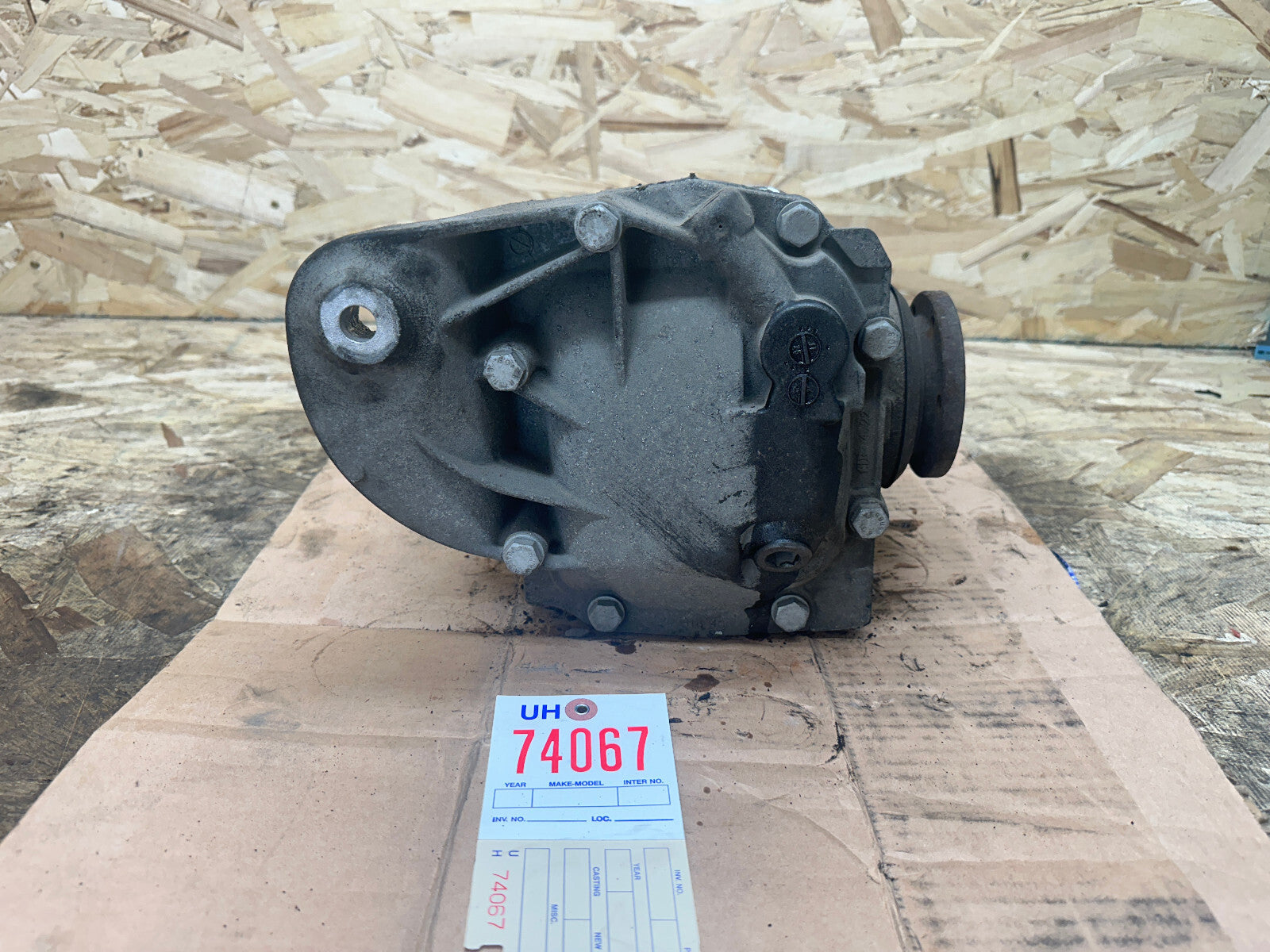 BMW 09-15 E84 X1 20i 20iX 28iX AUTO REAR DIFFERENTIAL FINAL 3.15 DRIVE 7611129
