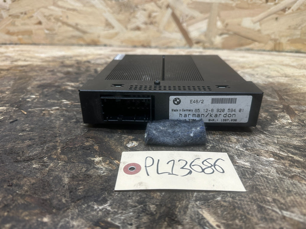 BMW 1997-2006 E46 RADIO AUDIO AMPLIFIER AMP OEM 6920594