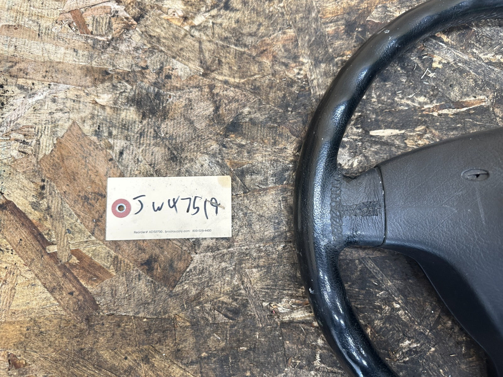 BMW 99-06 E46 3 SERIES MULTIFUNCTION SPORT STEERING WHEEL LEATHER BLACK 6753534