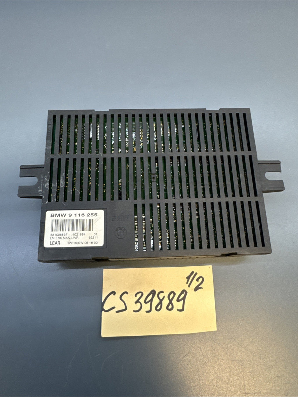BMW E60 E61 E63 E64 E65 E66 5 6 7 LCM Light Control Module LM II Xenon 9116255