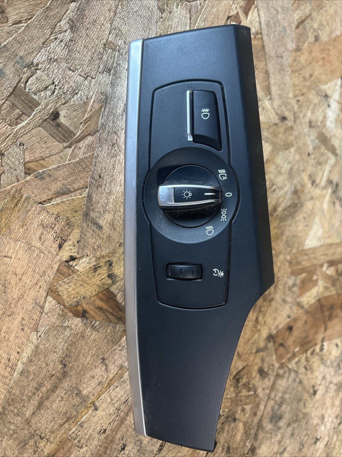 11-13 BMW F07 F10 5-SERIES HEADLIGHT FOG LIGHT LAMP DIMMER SWITCH 9192745 OEM #1