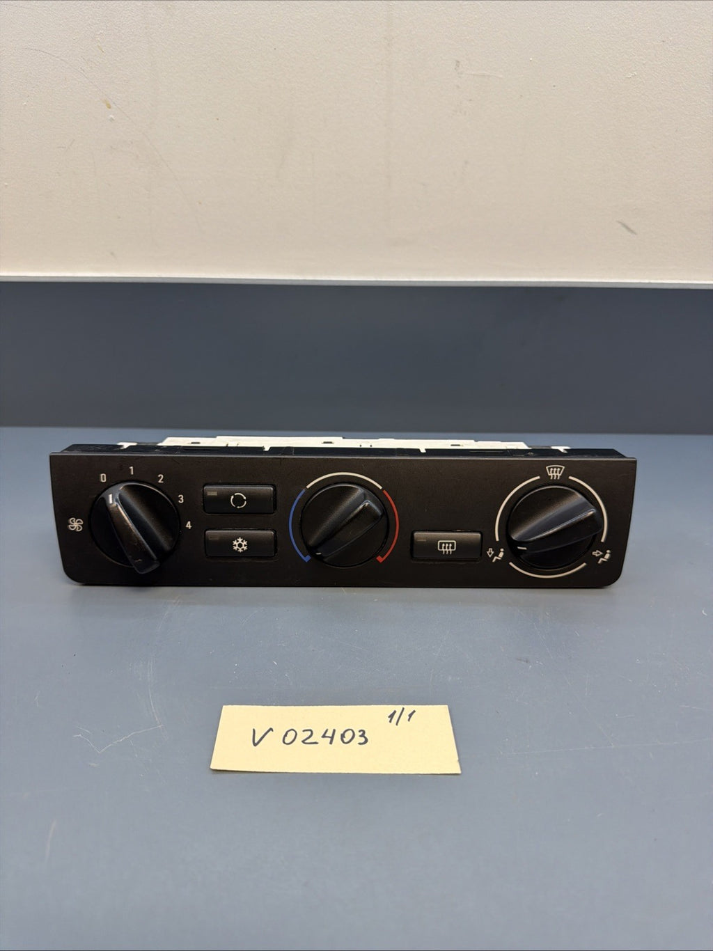 BMW E46 AC CONTROL PANEL CLIMATE CONTROL PANEL 6411-6907898