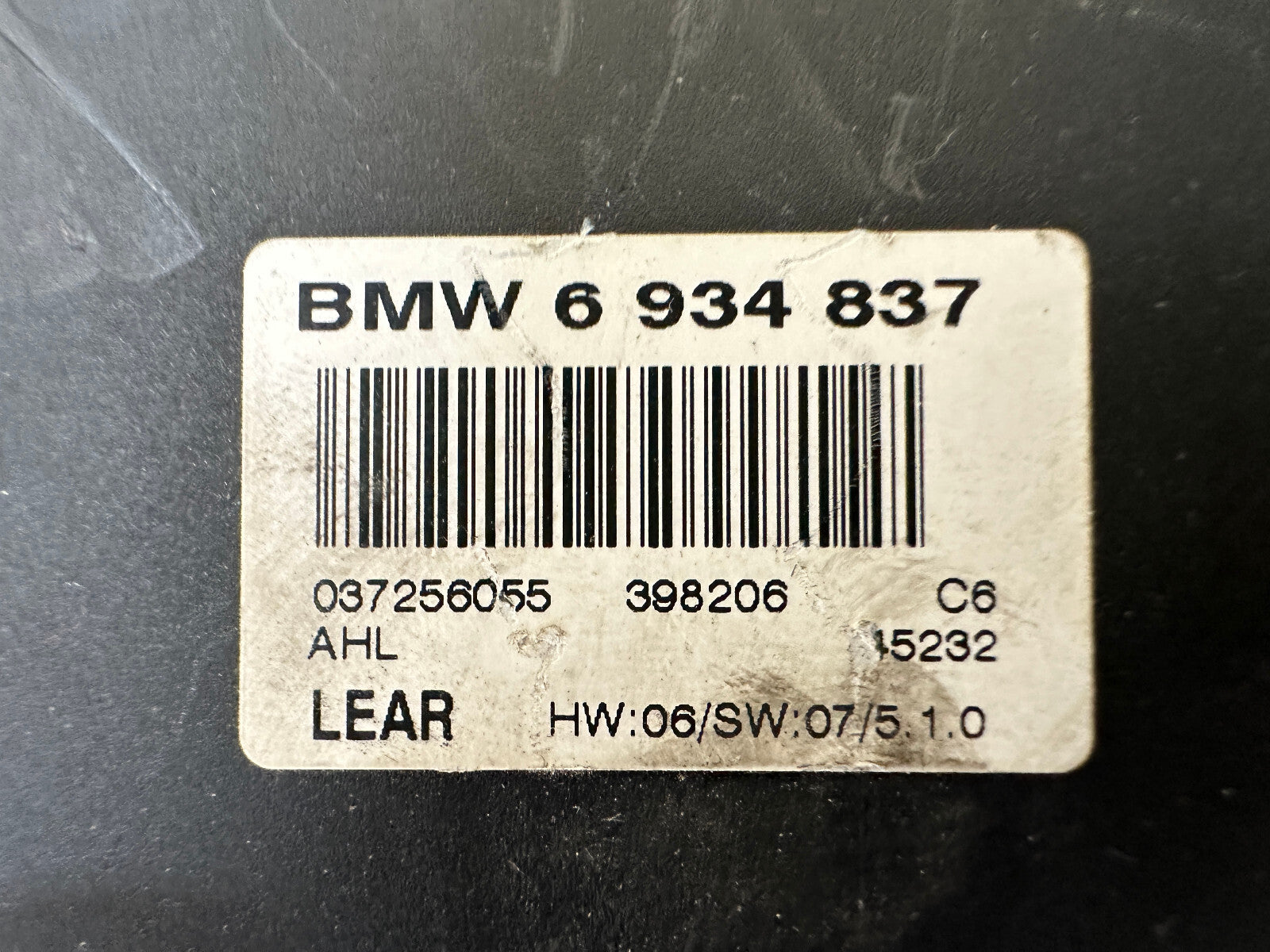 BMW 98-10 3/5/6/7 SERIES X3 X5 ADAPTAVE HEADLIGHT CONTROL MODULE UNIT 6934837