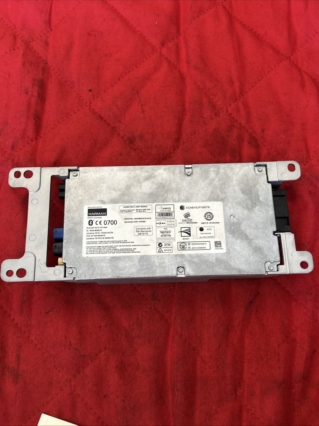 09-16 BMW 335i E90 E91 E92 X1 X5 Telematics Bluetooth Control Module 9257163