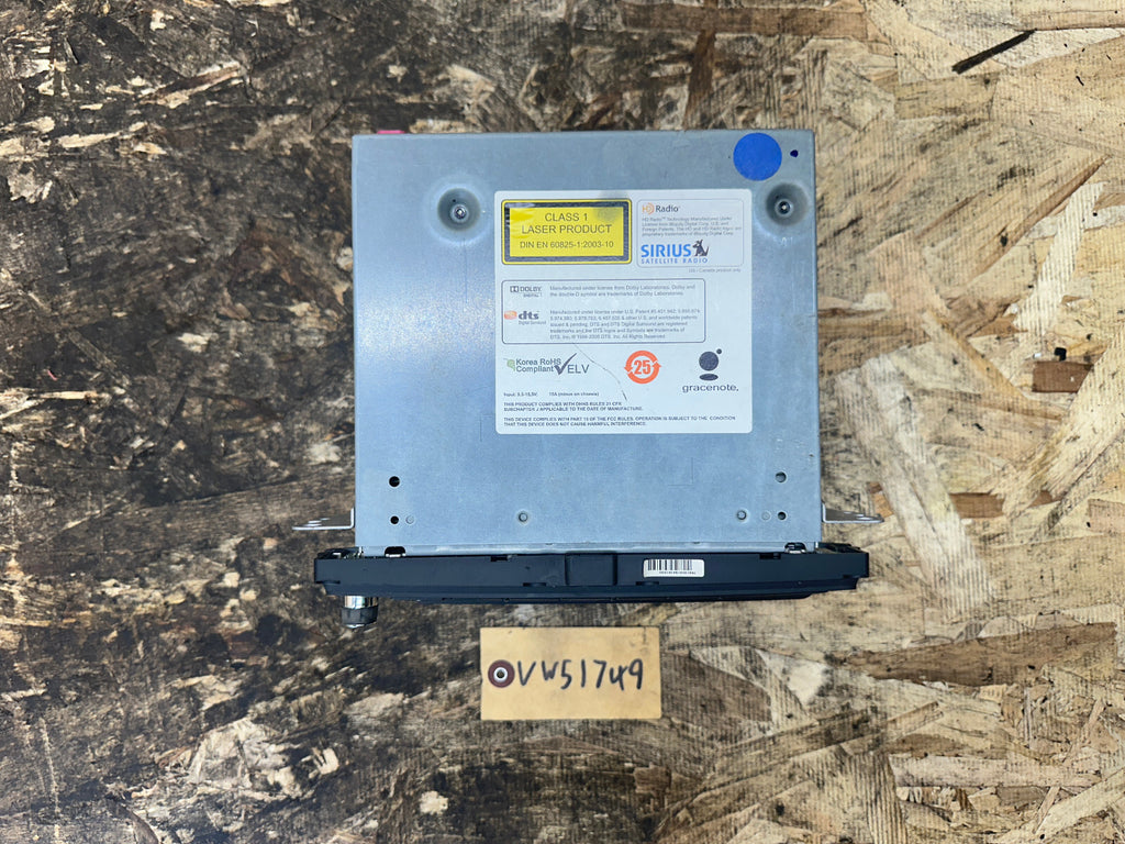 BMW 09-15 E84 X1 AM FM RADIO SATELLITE RECIEVER HEAD UNIT OEM 928343001