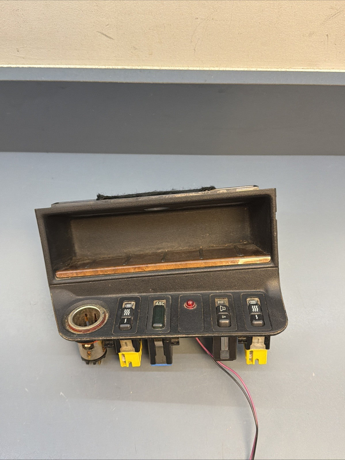 OEM BMW E36 Storage Compartment Center Console Cigarette Lighter 1977231