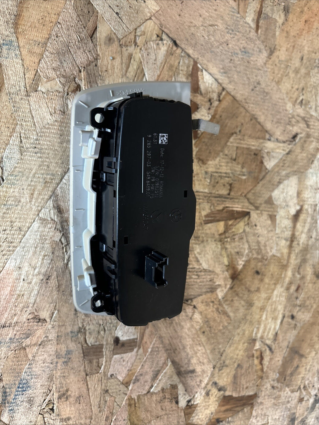 2012-2018 BMW 3/4 Series Headlight Control Switch W/ Bezel OEM 9265297-04 TAN