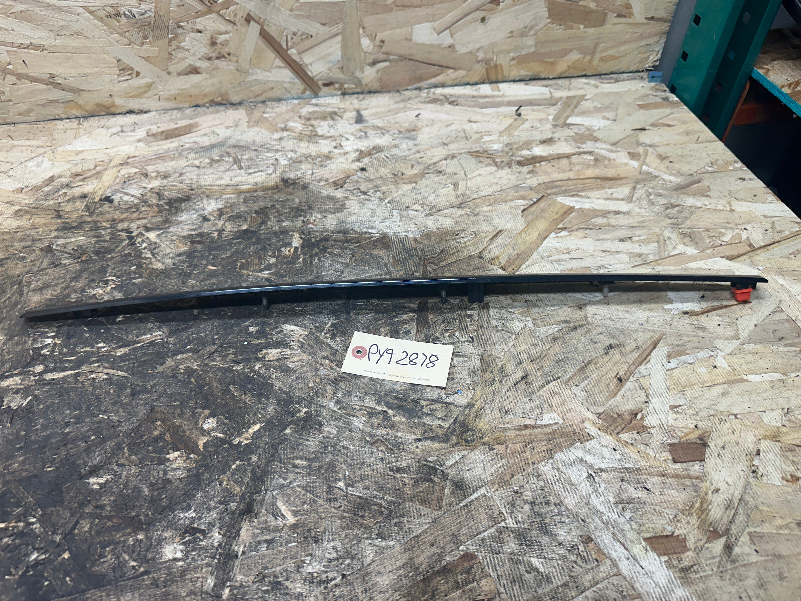 BMW 06-13 E81 E88 1 SERIES I PANEL TRIM HIGH GLOSS BLACK OEM 7124745