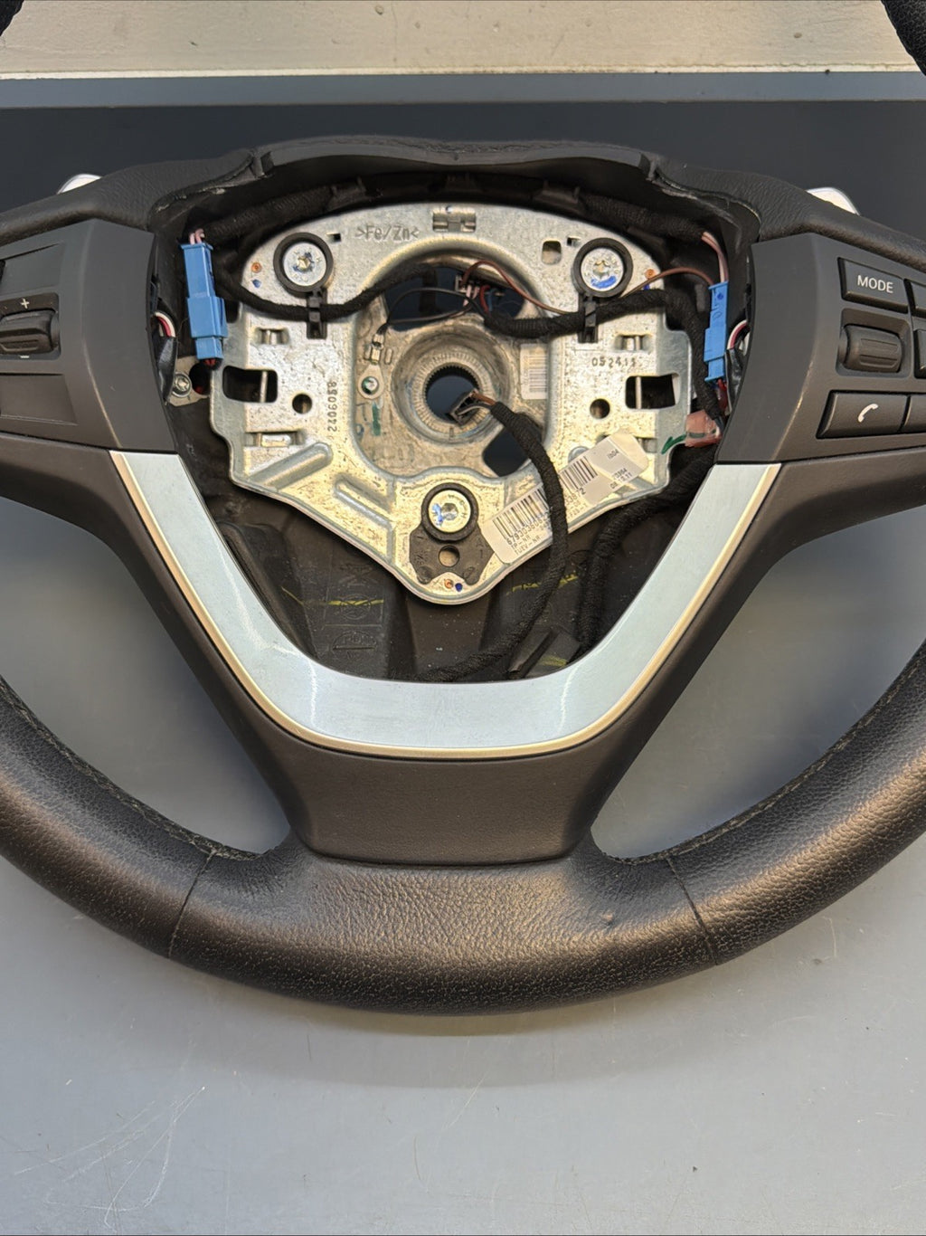 BMW 2011-2017 F25 X3 BLACK LETHER STEERING WHEEL HEATED SPORT OEM 2406058